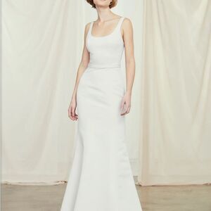 Amsale Champagne Bentley  Gown